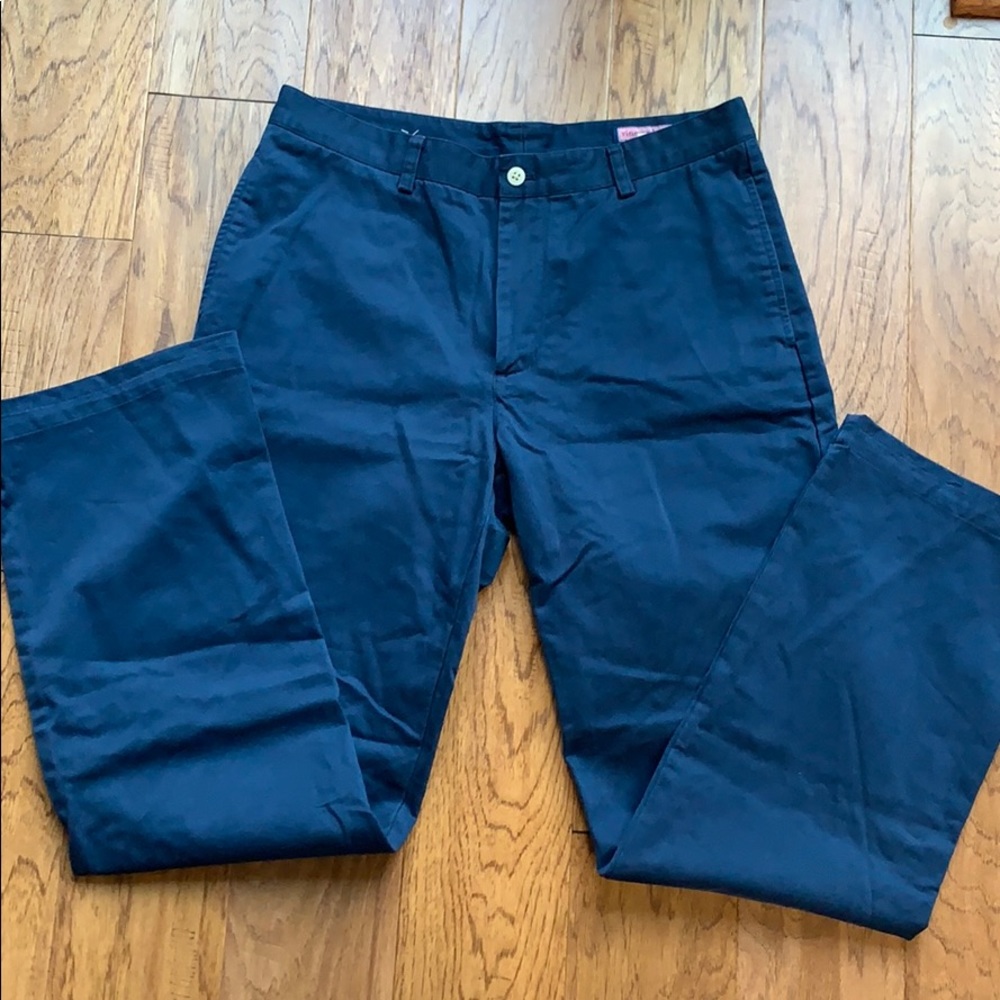 Vineyard Vines Navy Khaki Pants